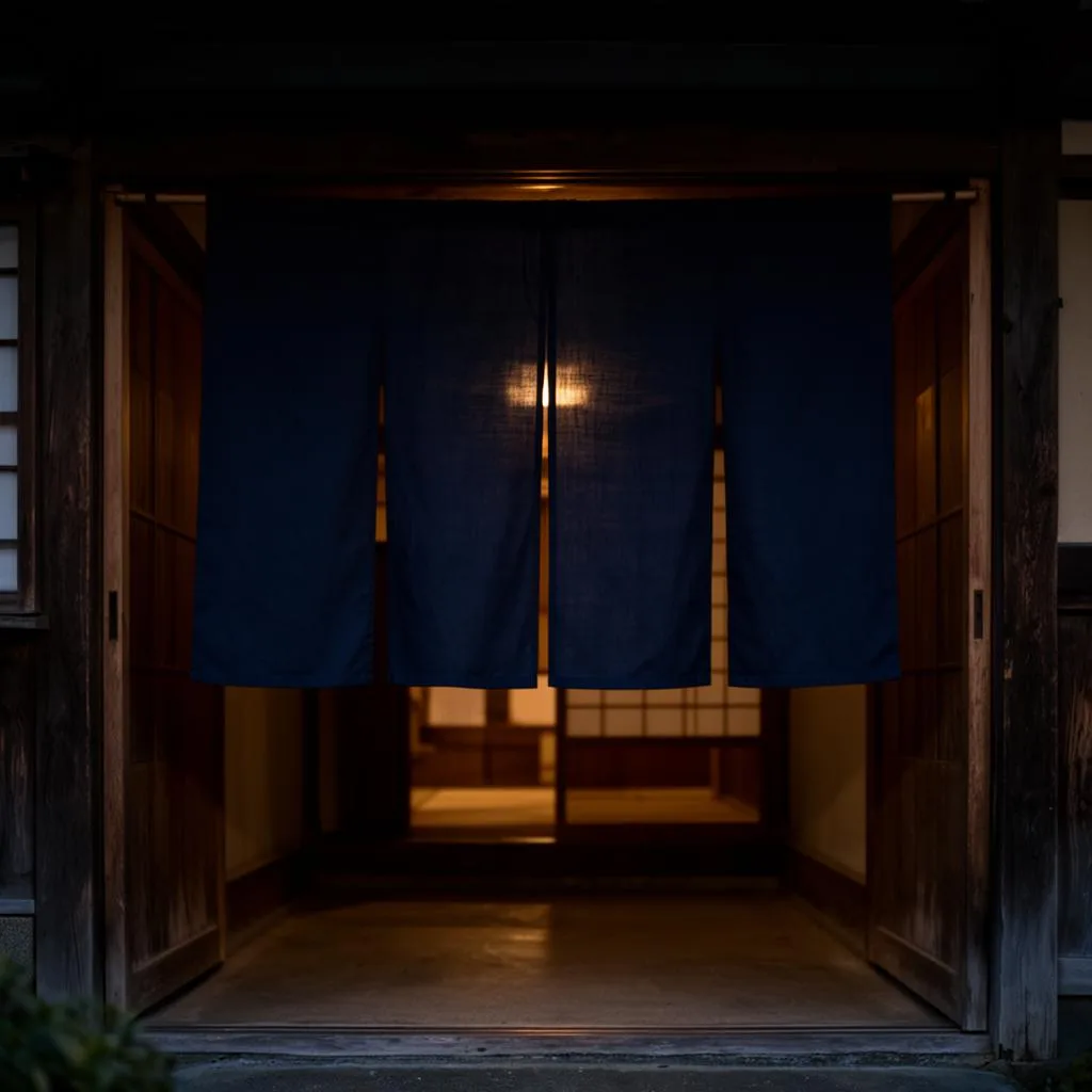Tekkinro — the entry noren