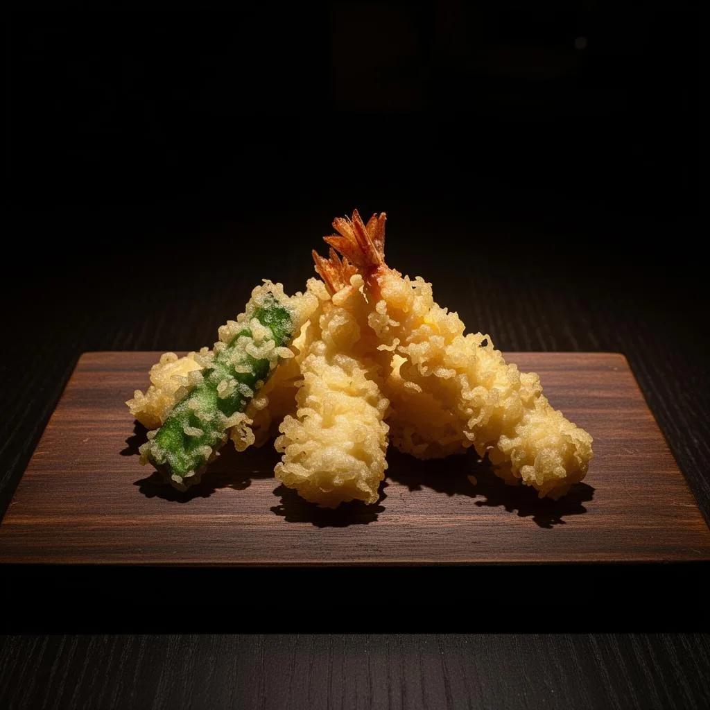 Tempura zen — tempura set meal
